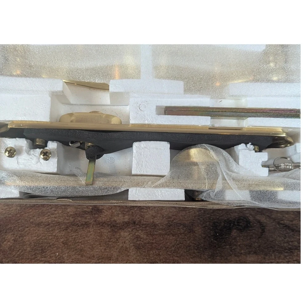 Ashland Hardware W5209T-K028‎ Keyed Swing Trim Polished Brass